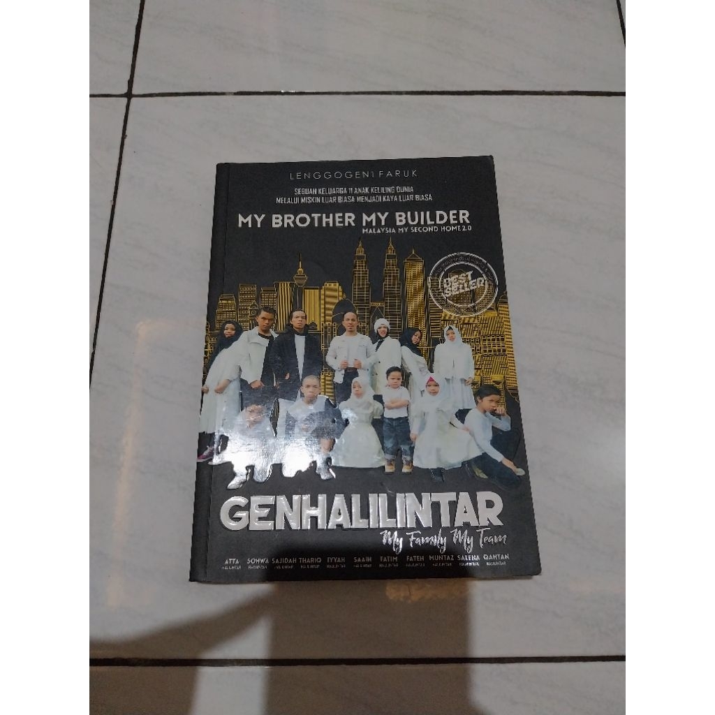 [PRELOVED] BUKU MY BROTHER MY BUILDER GEN HALILINTAR