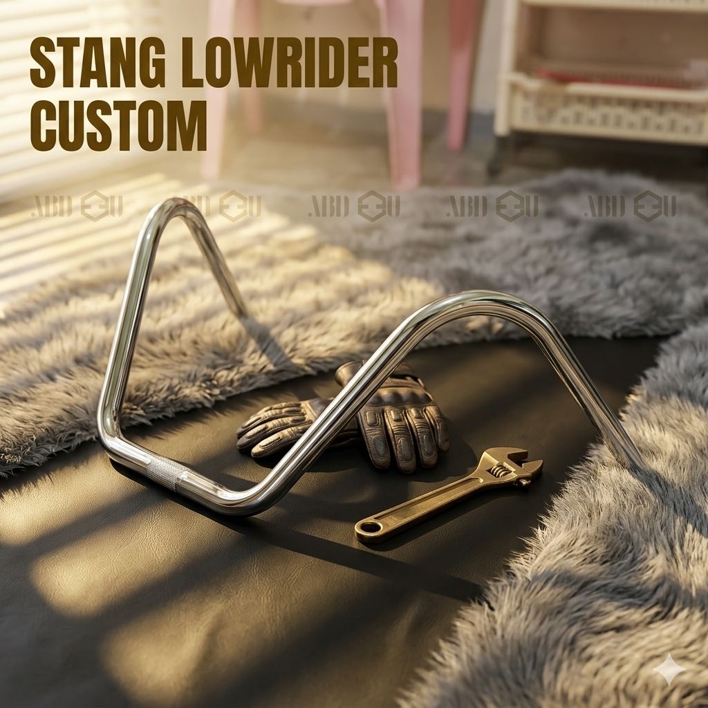 Stang sepeda LOWRIDER custom Setang Chopper UNIVERSAL 22.2 mm