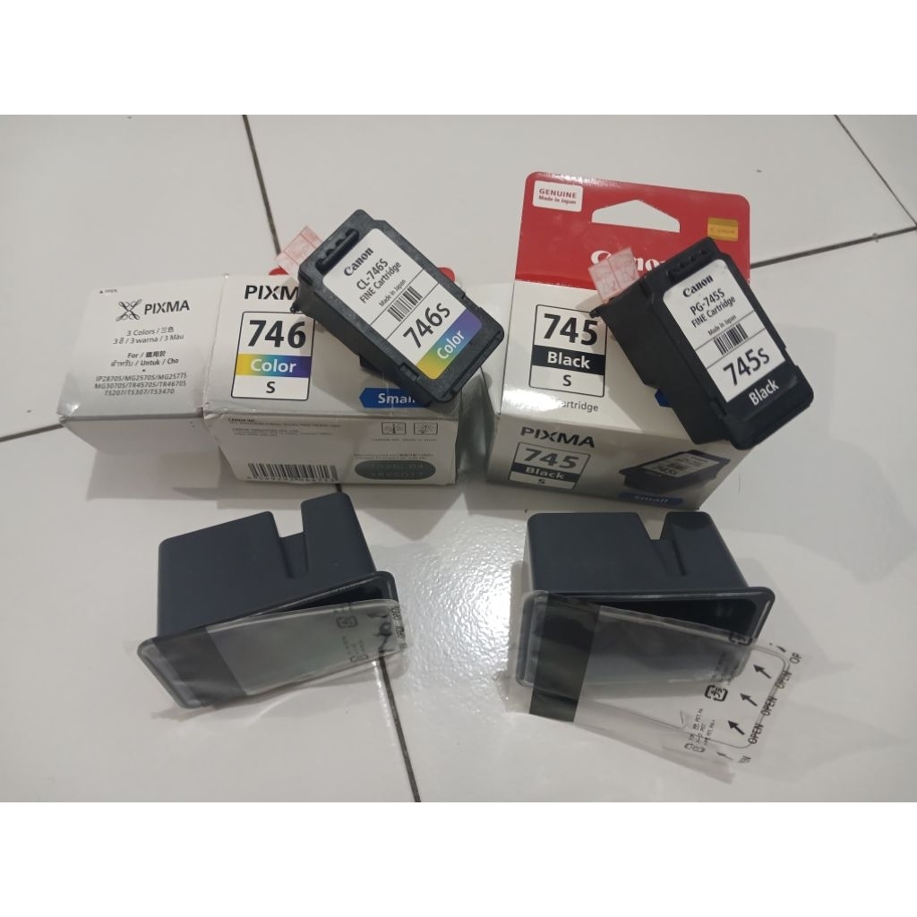 catridge canon - tinta canon - tinta kosong - tinta printer - catridge printer - 745s - 746s