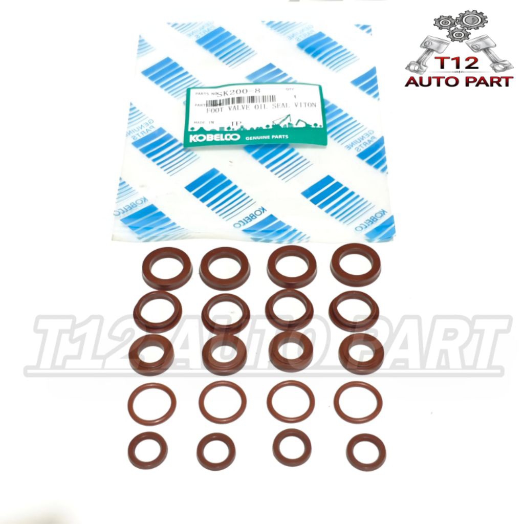 SEALKIT HANDLE PEDAL KAKI SK200-8 SK 200-8 KOBELCO SEAL KIT FOOT VALVE VITON