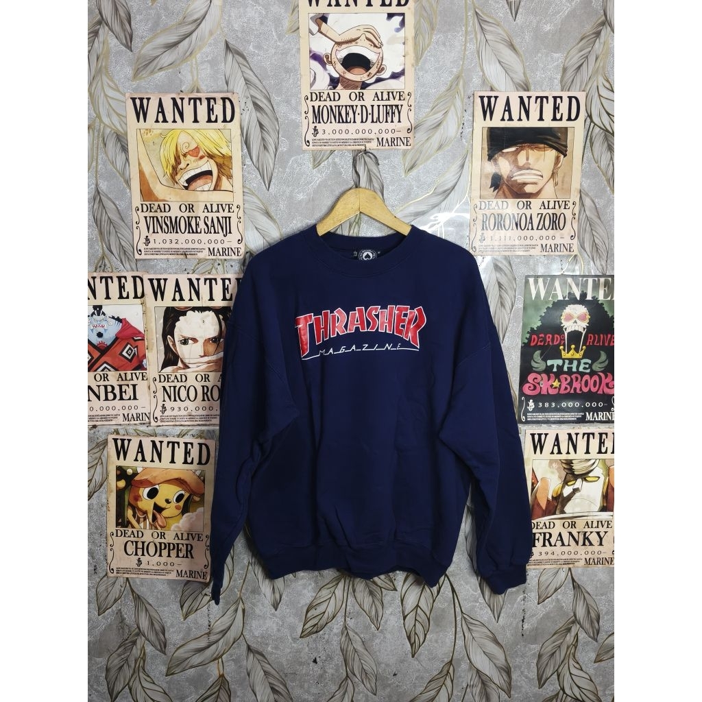 Crewneck thrasher