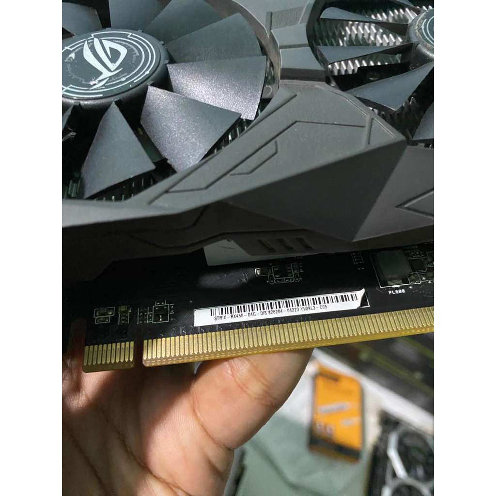 VGA AMD Radeon Asus ROG STRIX RX 460 4GB Gaming