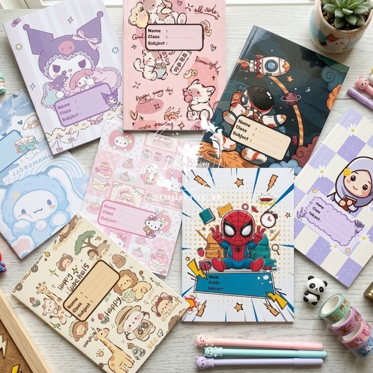 Sampul Buku Tulis Sidu Kiky Big Boss / Sampul Buku Bisa Custom / Cover Buku