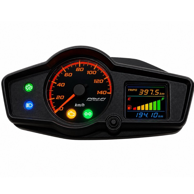 Paket Stiker Warna Modif LCD Speedometer Verza 150 Old
