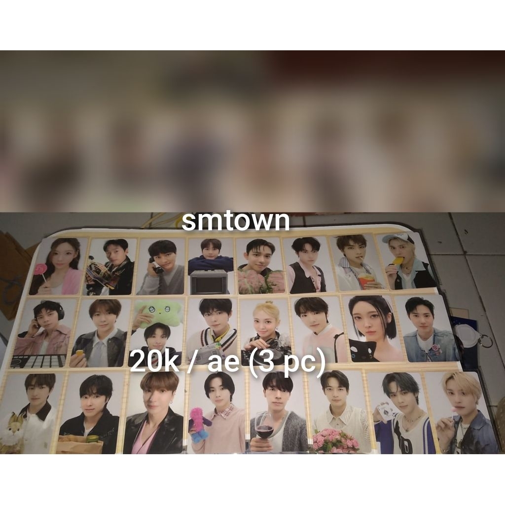 FREECLEAM PHOTOCARD SMTOWN