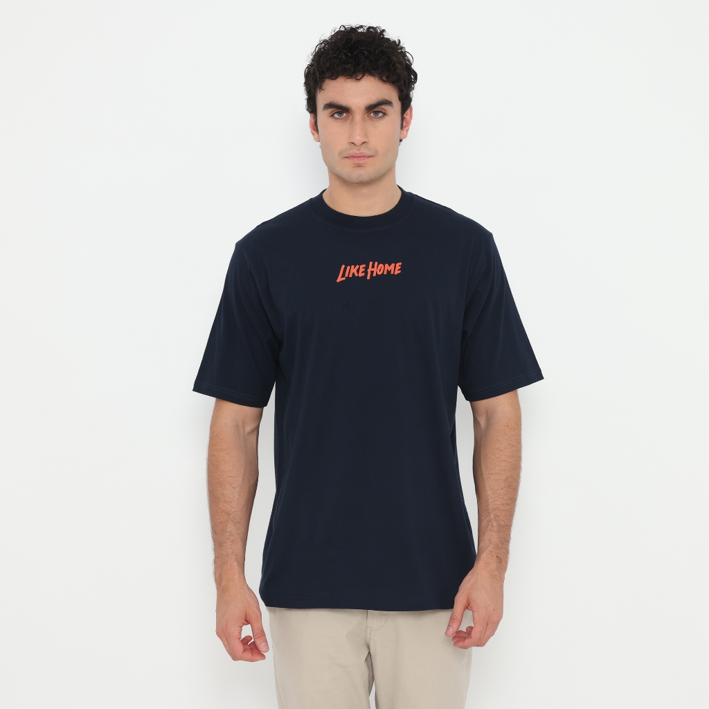 Cotton Goods T-Shirt Homme Navy - Kaos Unisex