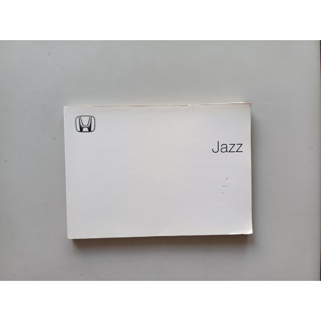 BUKU PEDOMAN PEMILIK MANUAL BOOK HONDA JAZZ ORIGINAL