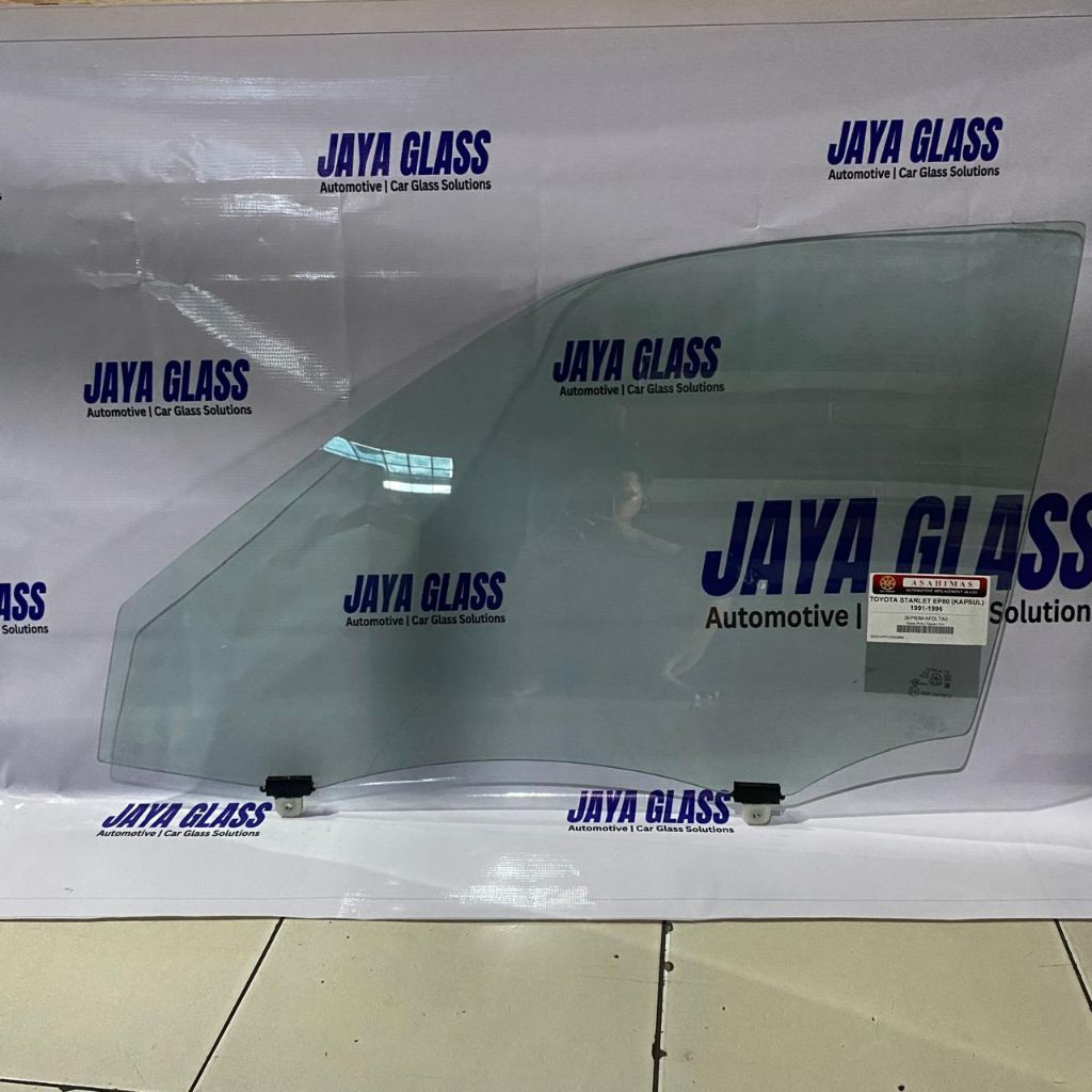 Kaca Pintu Depan Starlet Ep80 (Kapsul) 1991-1996 Asahimas
