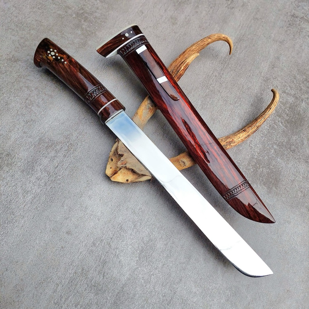 GOLOK PISAU SEMBELIH BAJA PER WILLYS GEN 2 NATURAL 30 cm TAJAM