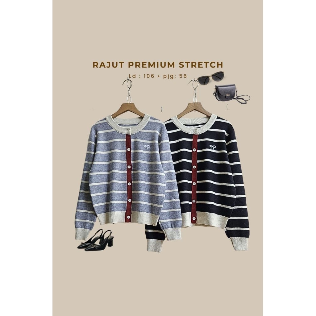 Real pic TERMURAH Cardigan Oversize Rajut Bangkok PREMIUM Butik / Cardi Jumbo Rajut PREMIUM / Outer 