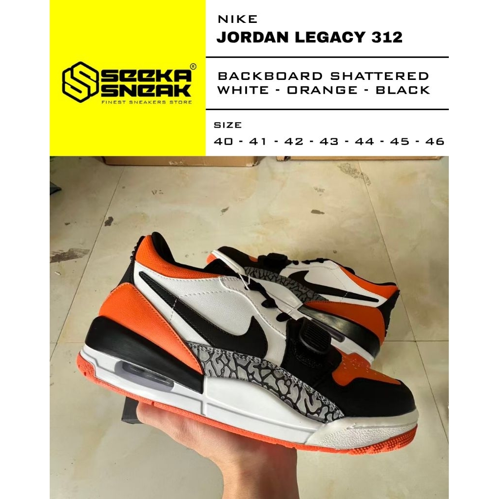 AIR JORDAN 312 LOW SHATTERED BACKBOARD Sepatu Basket Sneakers Import