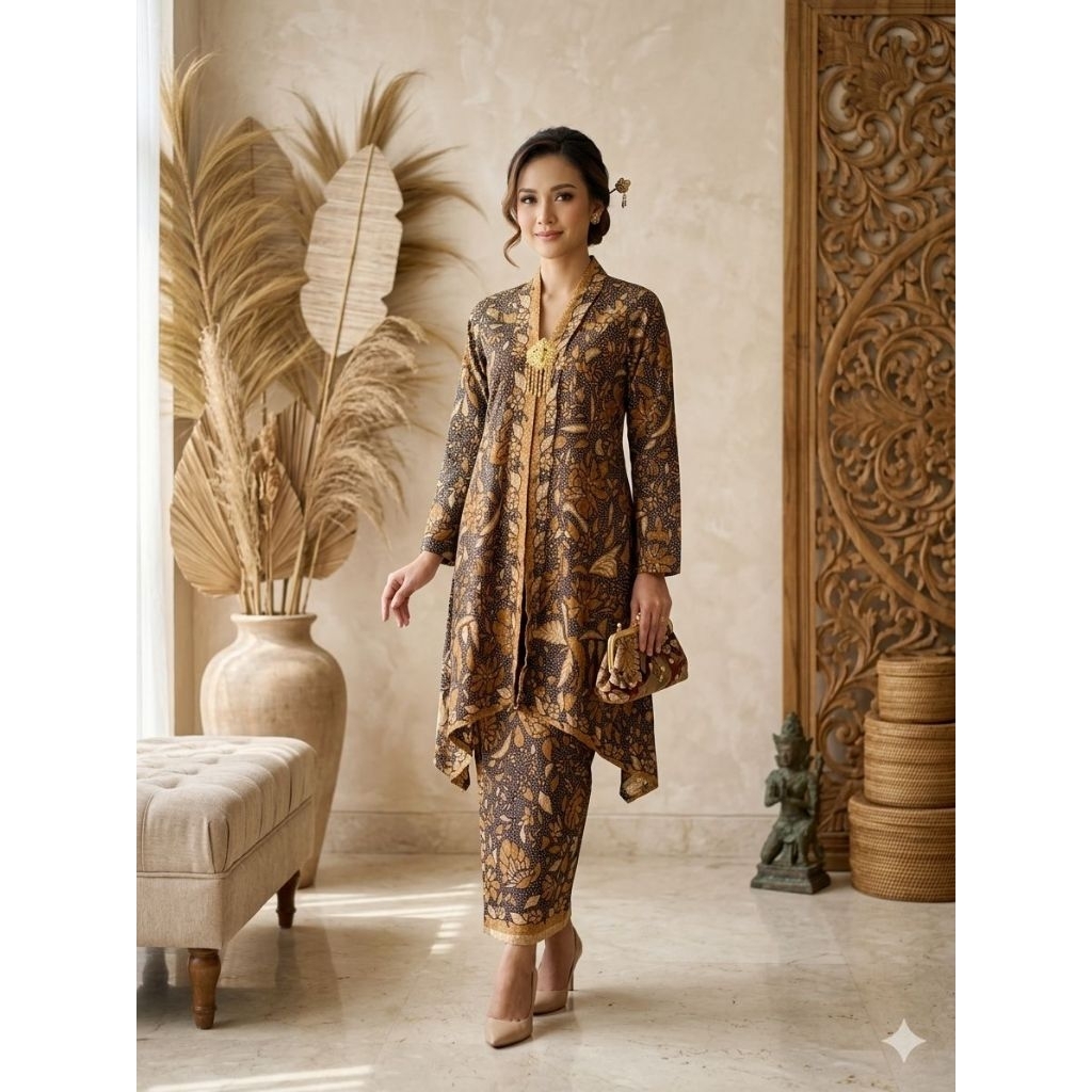 Stelan Batik Doby Rok Lilit By Gerai ARaina