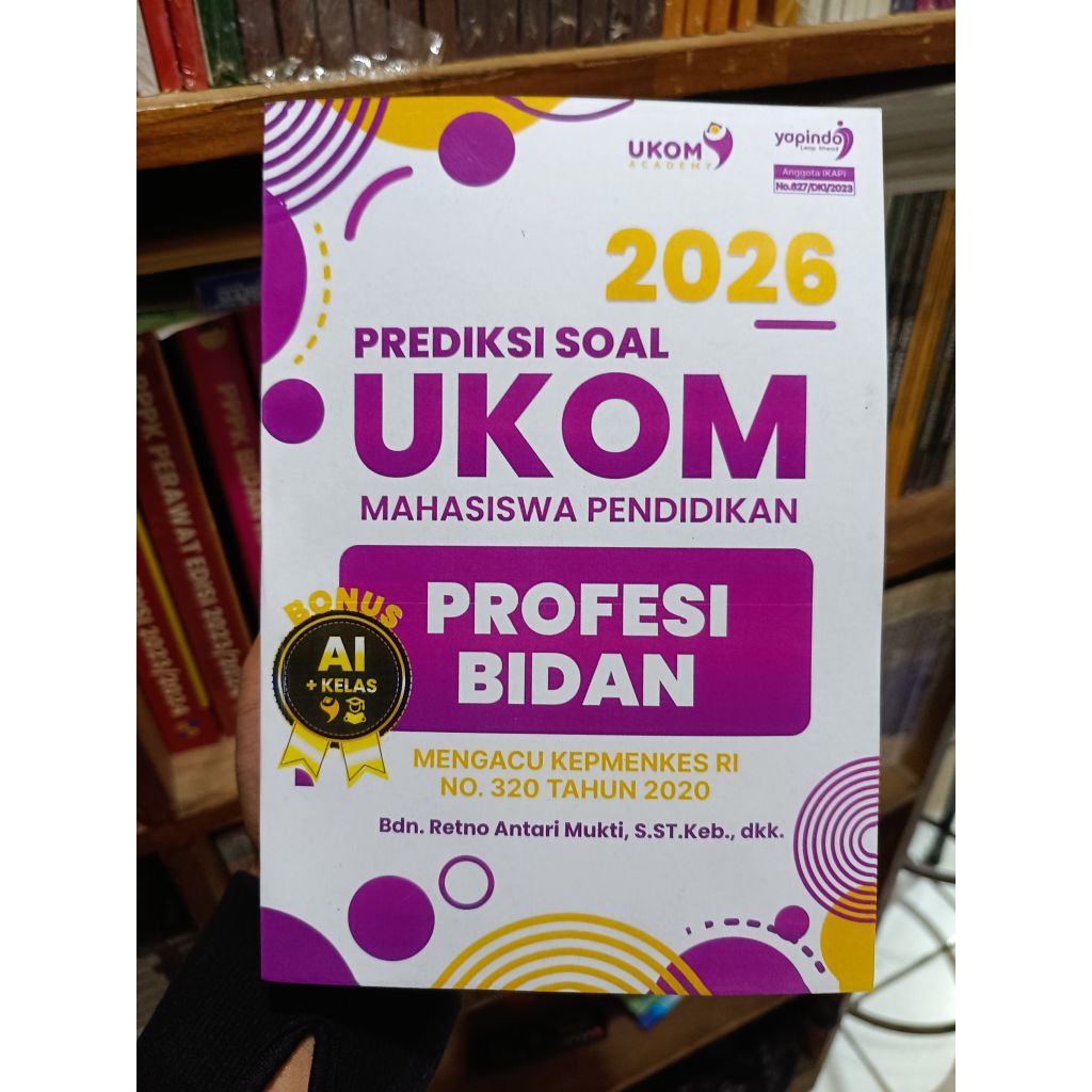 Buku Ukom Bidan 2026 - Prediksi Soal Ukom Profesi Bidan 2026