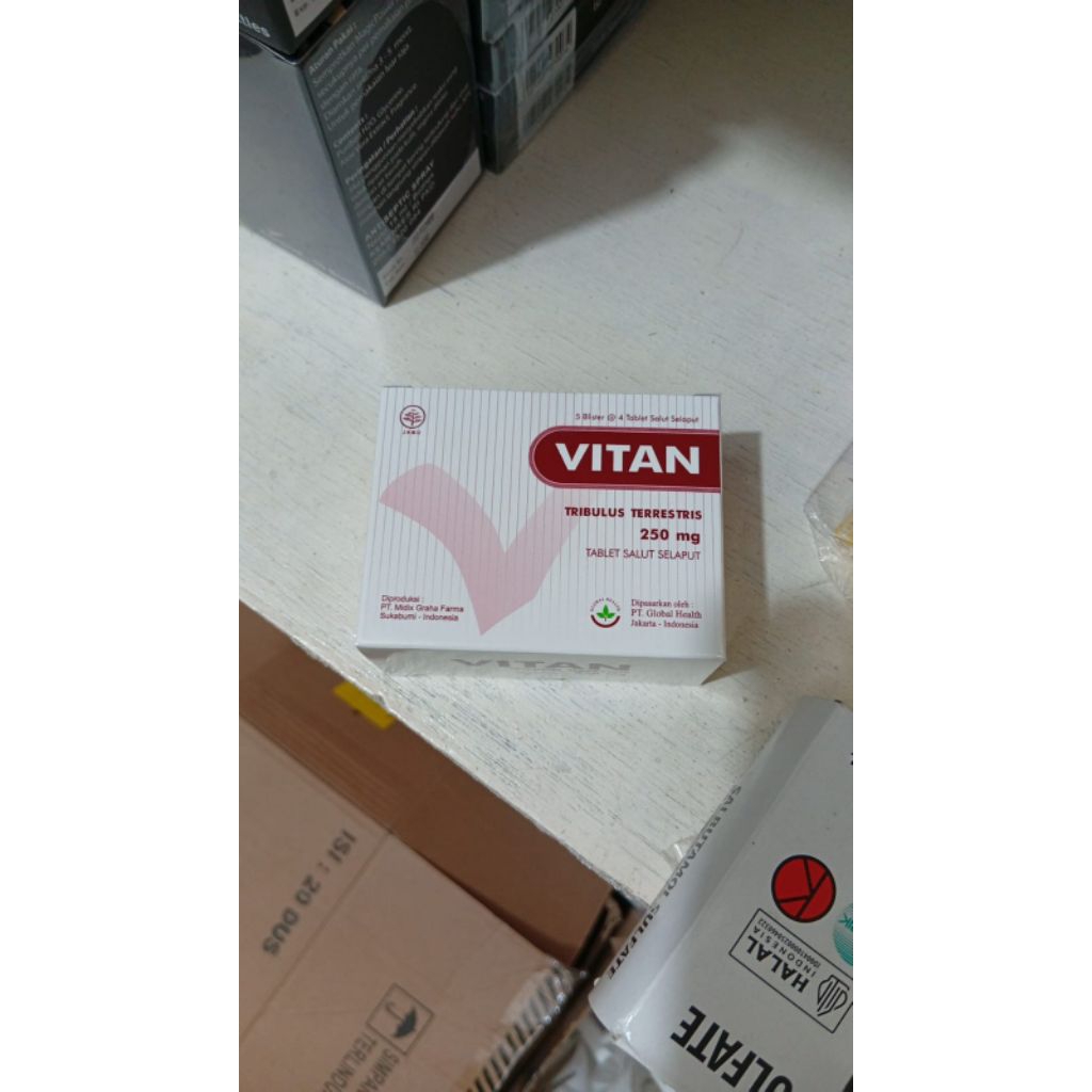 Vitan Tablet Tribulus Terrestris 250mg - Membantu Meningkatkan Stamina