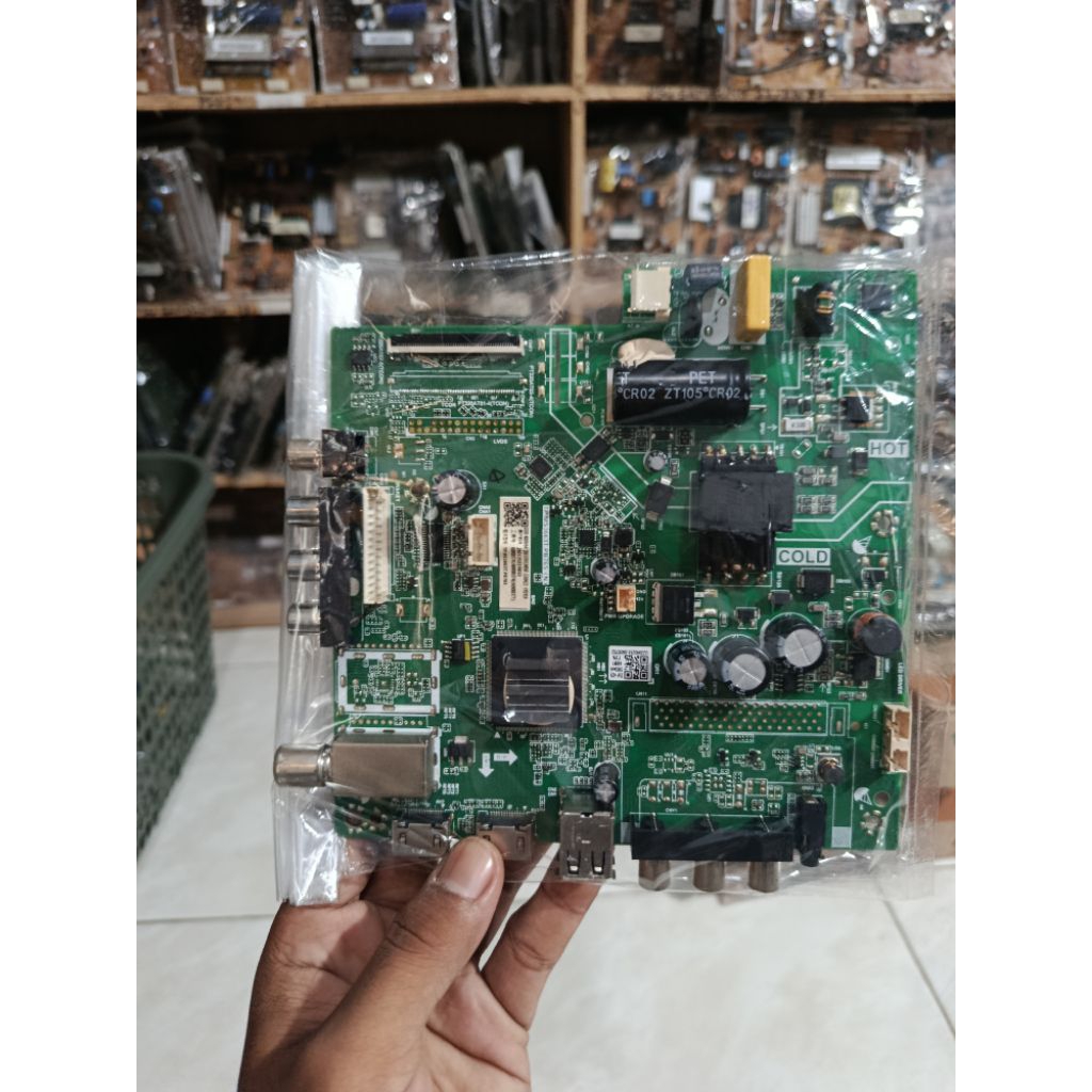 MB MOBO MAINBOARD MODULE MESIN TV PESAWAT 32 INCH IKEDO 32 INCH WEYON 32 INCH