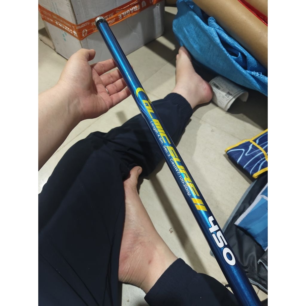 joran tornado colmic cosmic surf 390 420 450 joran surf sambung III  composite carbon