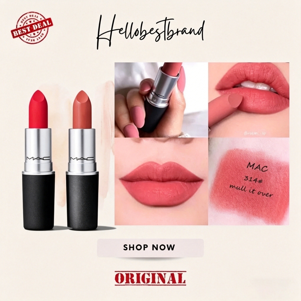 Mac Matte Bullet Lipstick 3gr | MAC classics Silky Matte Stik Lipstick | Mac Lipstick