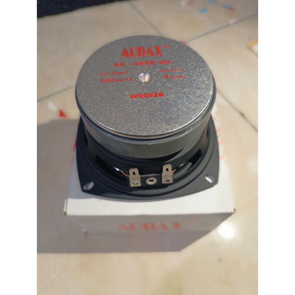 Speaker Audax Ax-4080 4Inch woofer 100w
