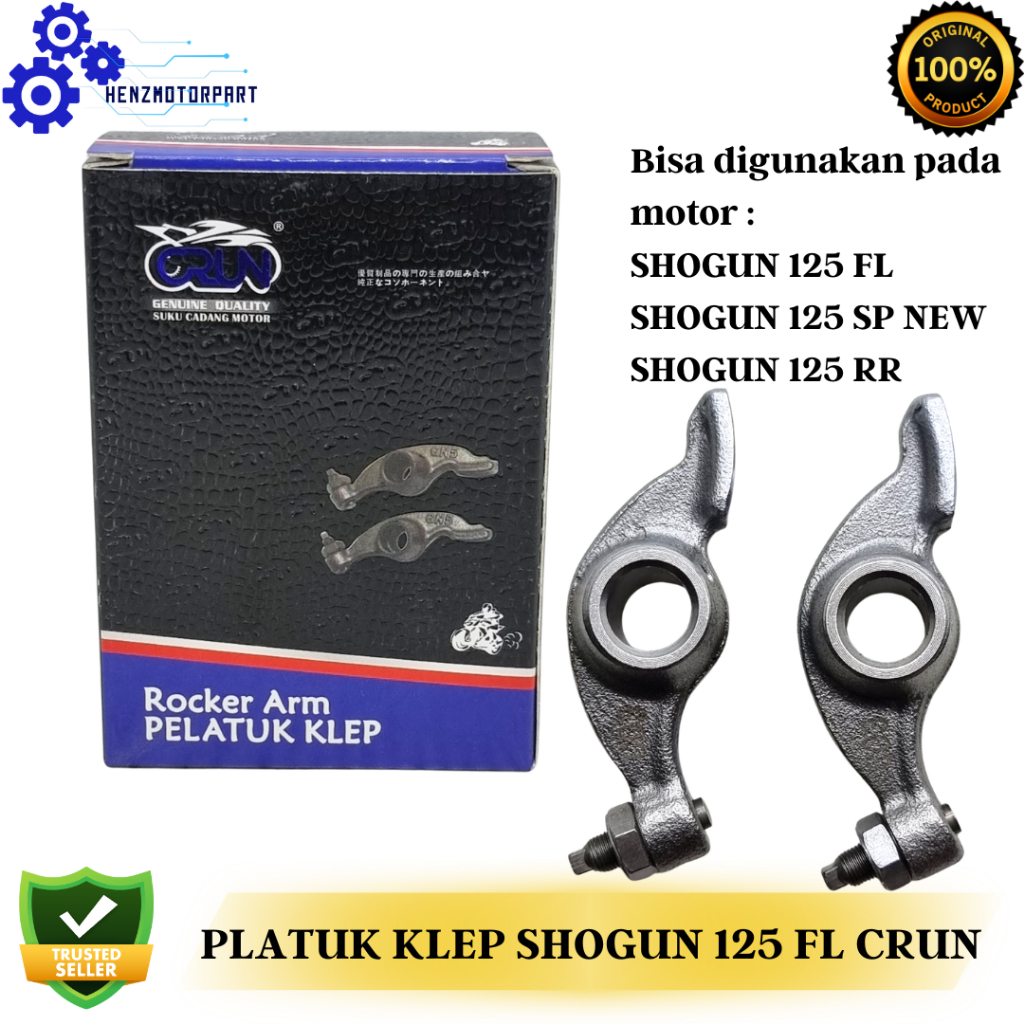 PLATUK KLEP SET PELATUK PIANO KLEP ROCKER ARM SHOGUN 125 FL / SHOGUN 125 SP NEW / SHOGUN 125 RR CRUN
