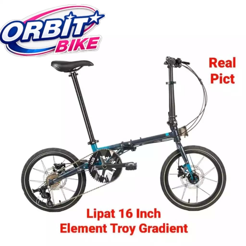 SEPEDA LIPAT ELEMENT TROY GRADIENT 10SP LIMITED EDITION