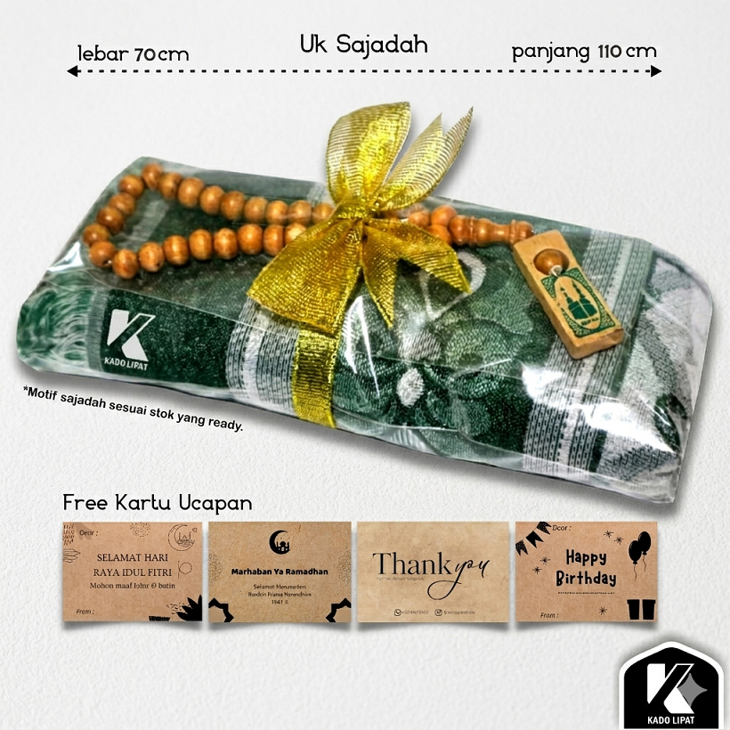 Parcel Souvenir Sajadah Tasbih Paket oleh oleh umroh tahlil tahlilan 40 harian Ramadhan Idul Fitri U