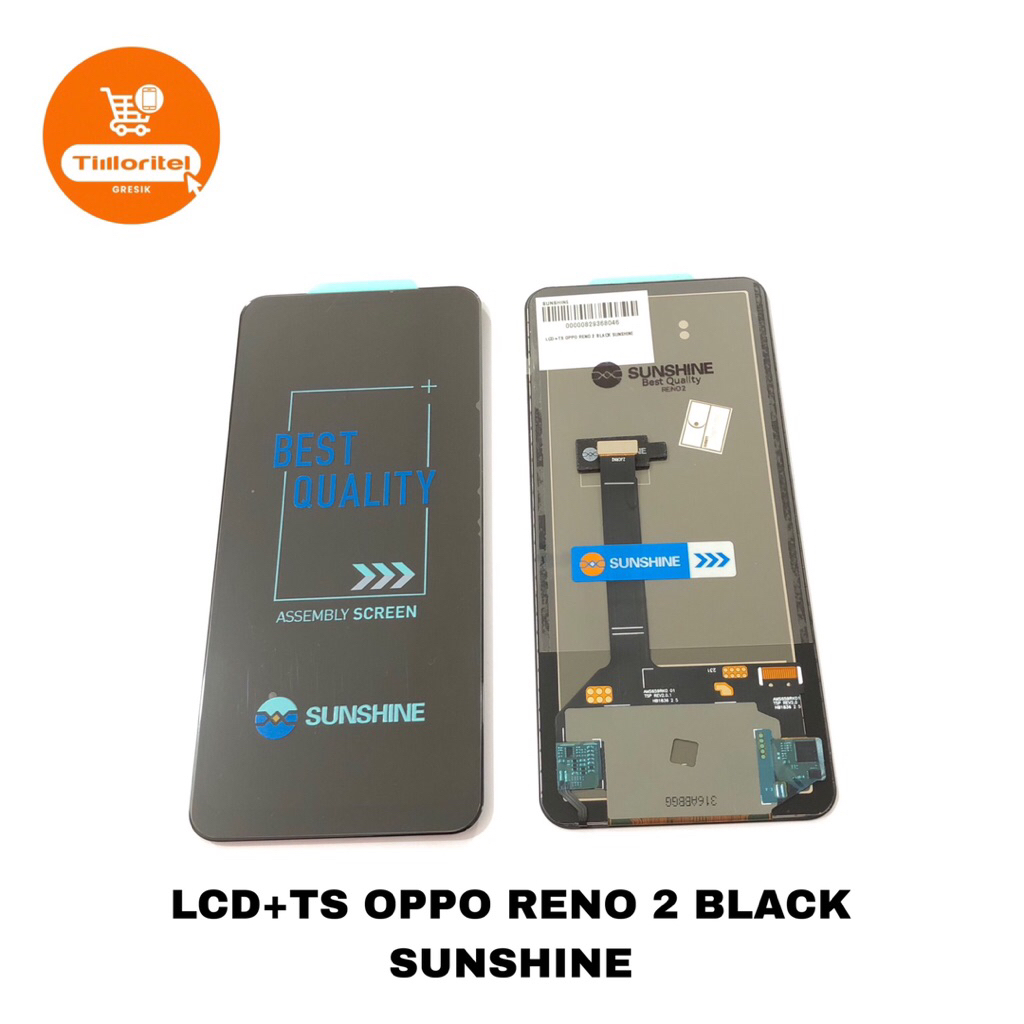 LCD TOUCHSCREEN RENO 2 NON FUNGTION / LCD TS RENO 2 FINGER OFF / LCD TC RENO 2 NON FINGER FULLSET