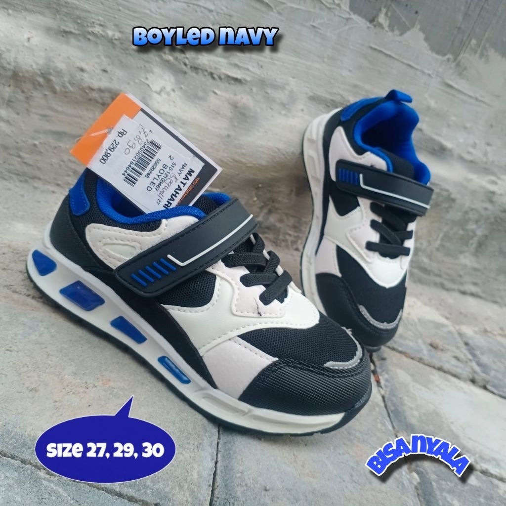 SEPATU SNEAKERS ANAK LAKI-LAKI PEREMPUAN PUTIH NEVADA ORIGINAL SIZE 27-30 MURAH KEREN - SEPATU JALAN