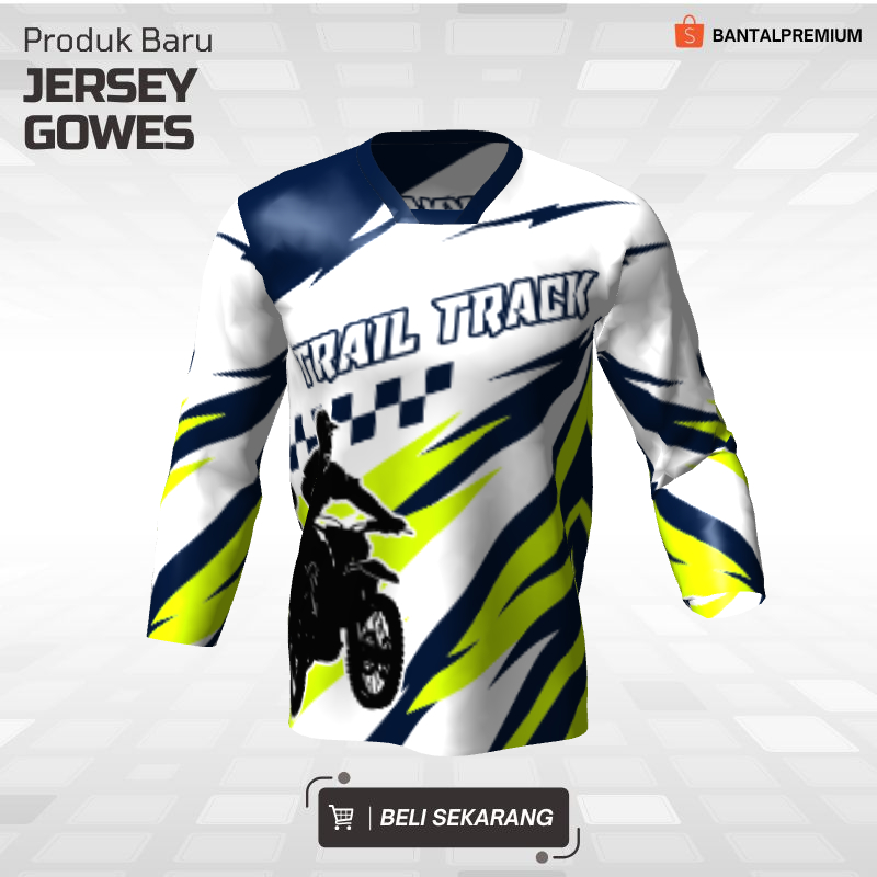 Kaos Jersey Motor Trail Motocross 51 - Jersey Custom Lengan Panjang