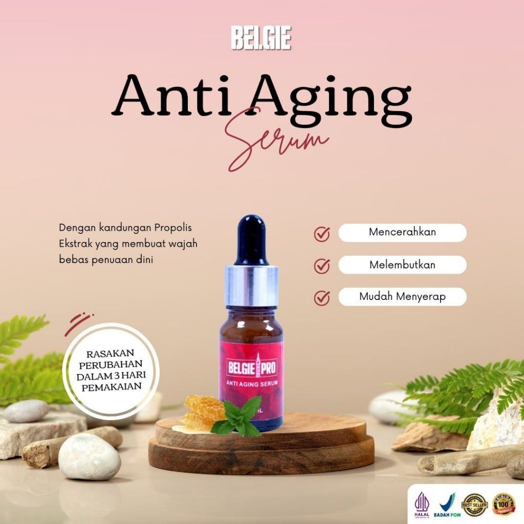 BELGIE PRO SERUM, Rawat kulit wajahmu dengan serum propolis dari BELGIE