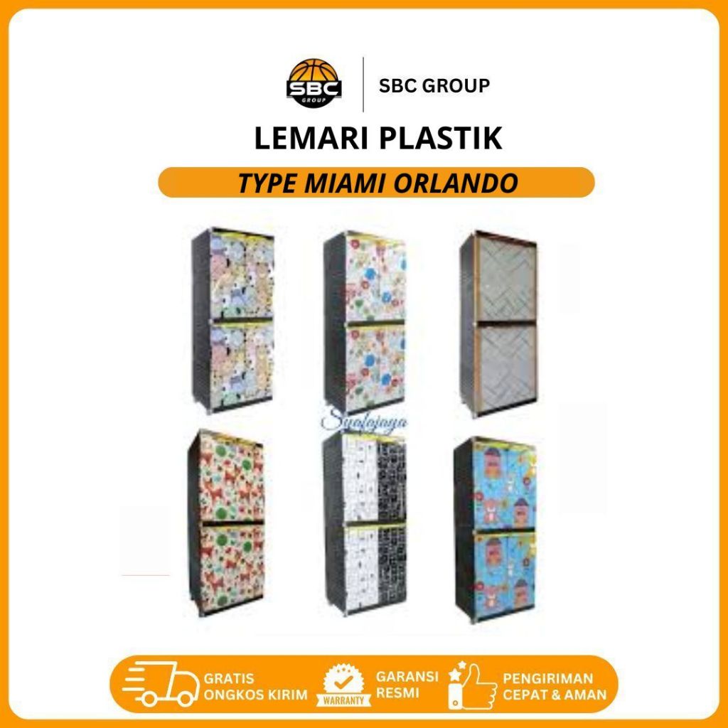 LEMARI PLASTIK MIAMI ORLANDO