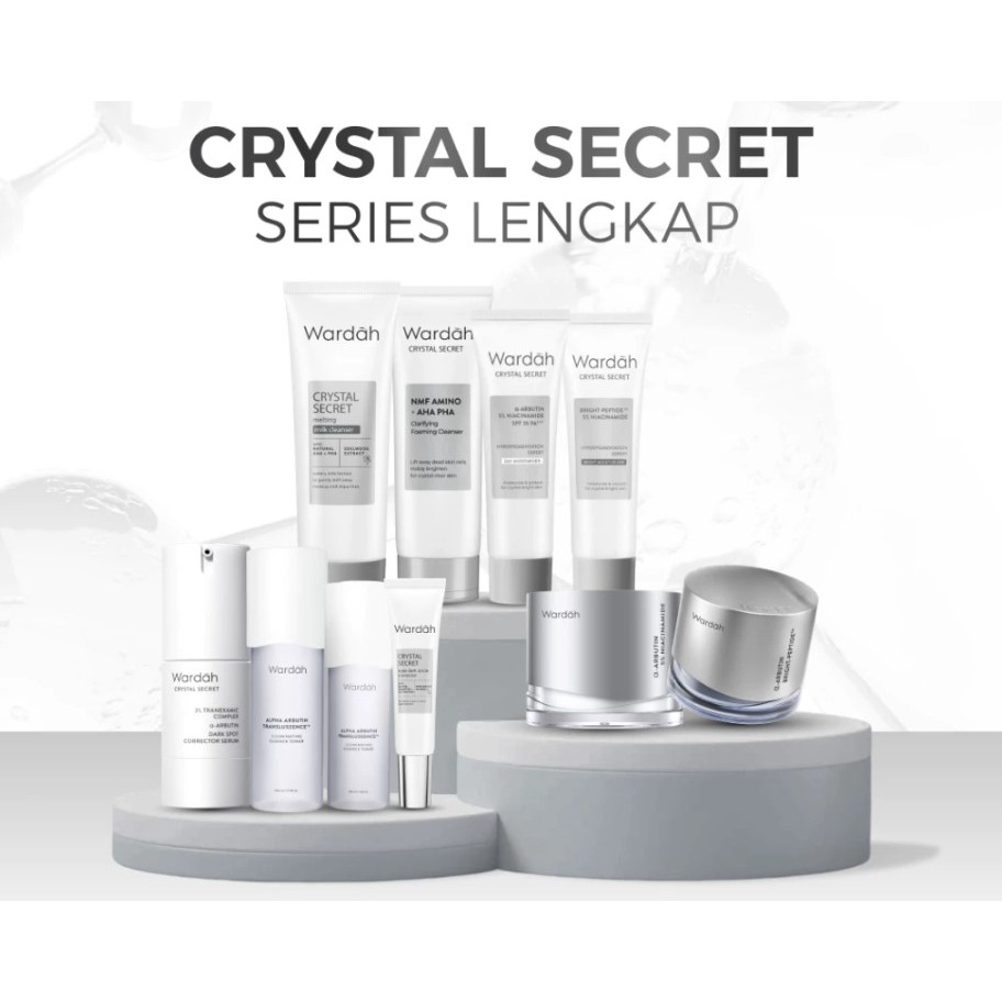 WARDAH CRYSTAL SECRET SERIES - WARDAH WHITE SECRET SERIES