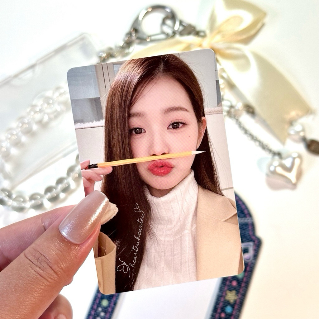 hearteuhearteu — [READY STOCK] IVE Jang Wonyoung Official Photocard from IVE Magazine 2nd Official F