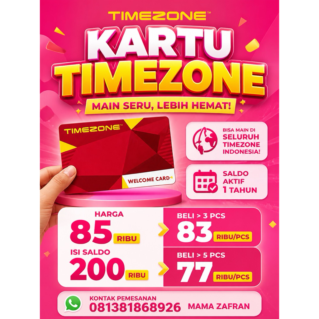 PROMO TIMEZONE ISI 200 TIZO