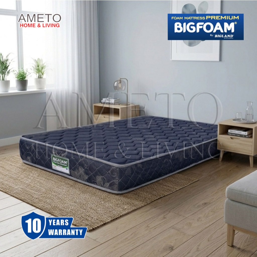 Kasur Foam Busa Big FOAM Mattress Enjoy Quilting Garansi  10 Tahun T20 cm  90 120 160 180 x 200 cm