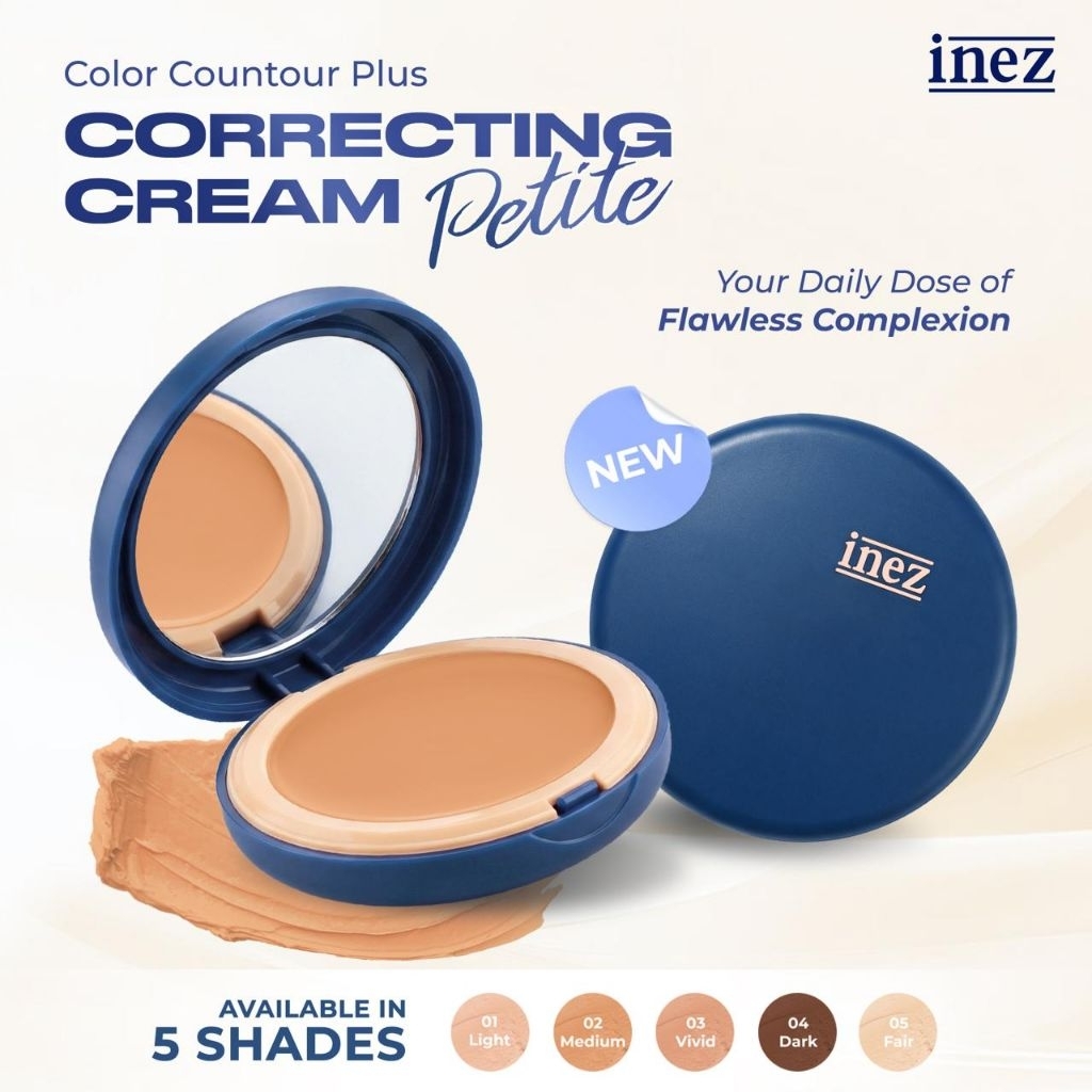 INEZ- CCP Correcting Cream Petite 10 gr/ Correcting Cream Inez/ Bedak Basah Inez