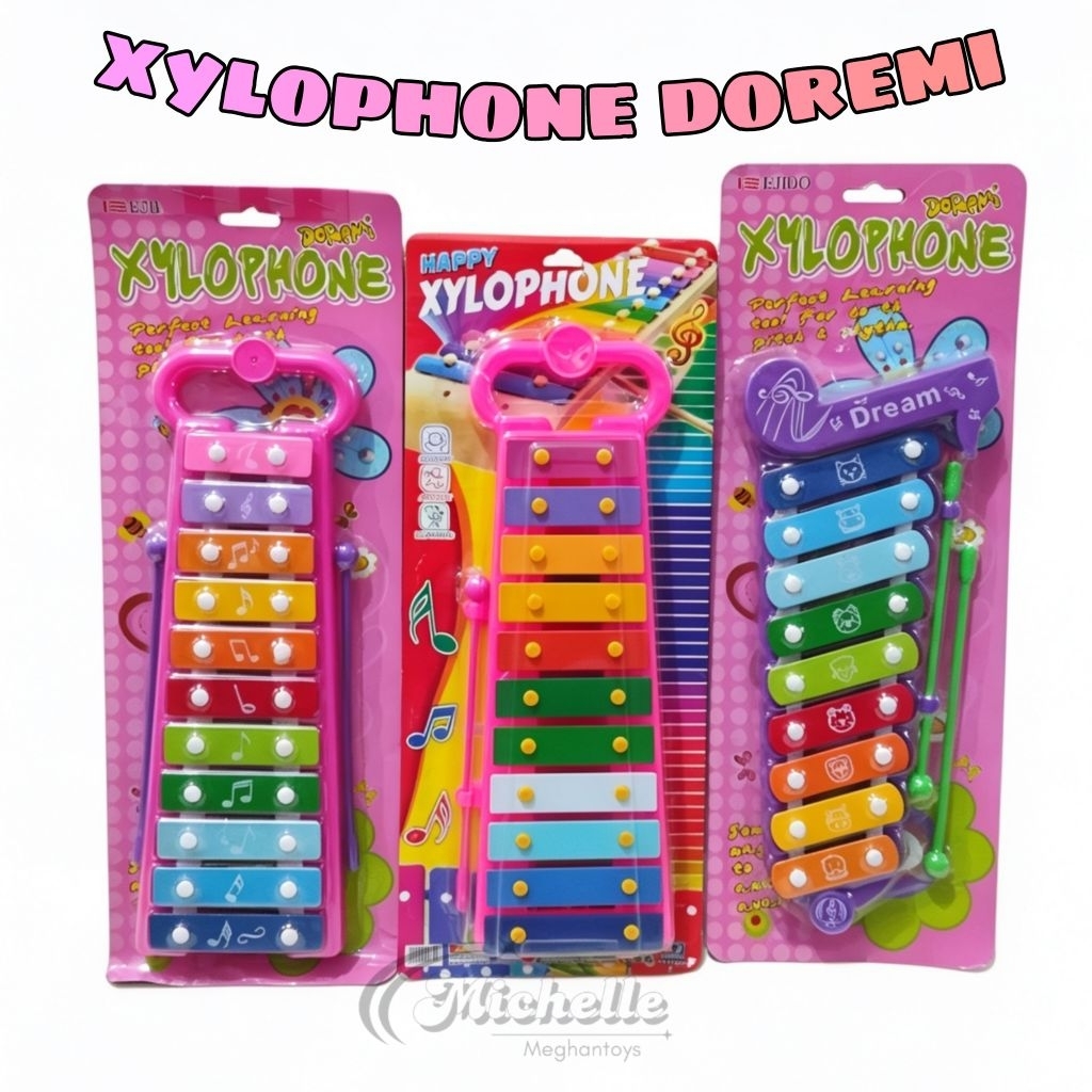 Xylophone Doremi - Mainan Edukasi Anak Belajar Music Xylophone Doremi