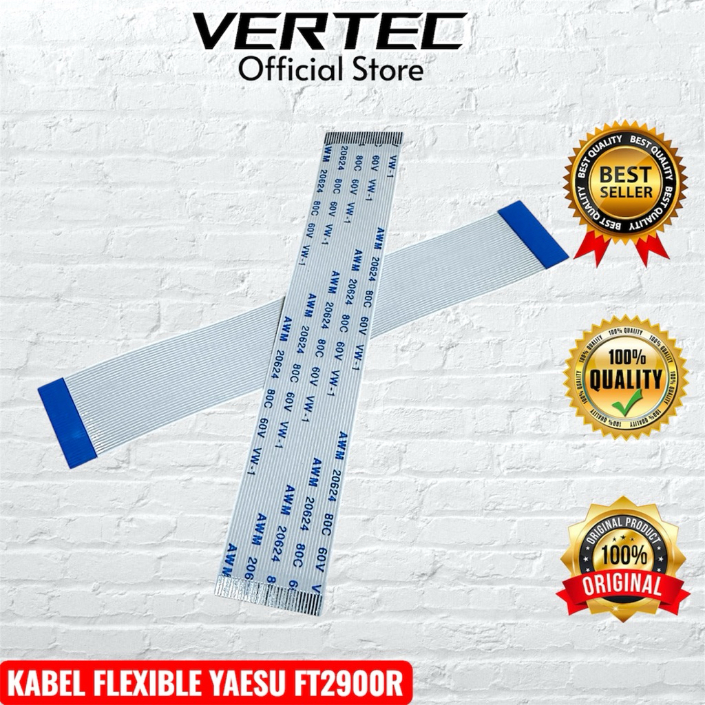 Kabel Flexible Rig Yaesu FT2900 Flat Fleksibel FT 2900 1900 FT2900R FT1900 FT1900R Alinco DR138 DR-1