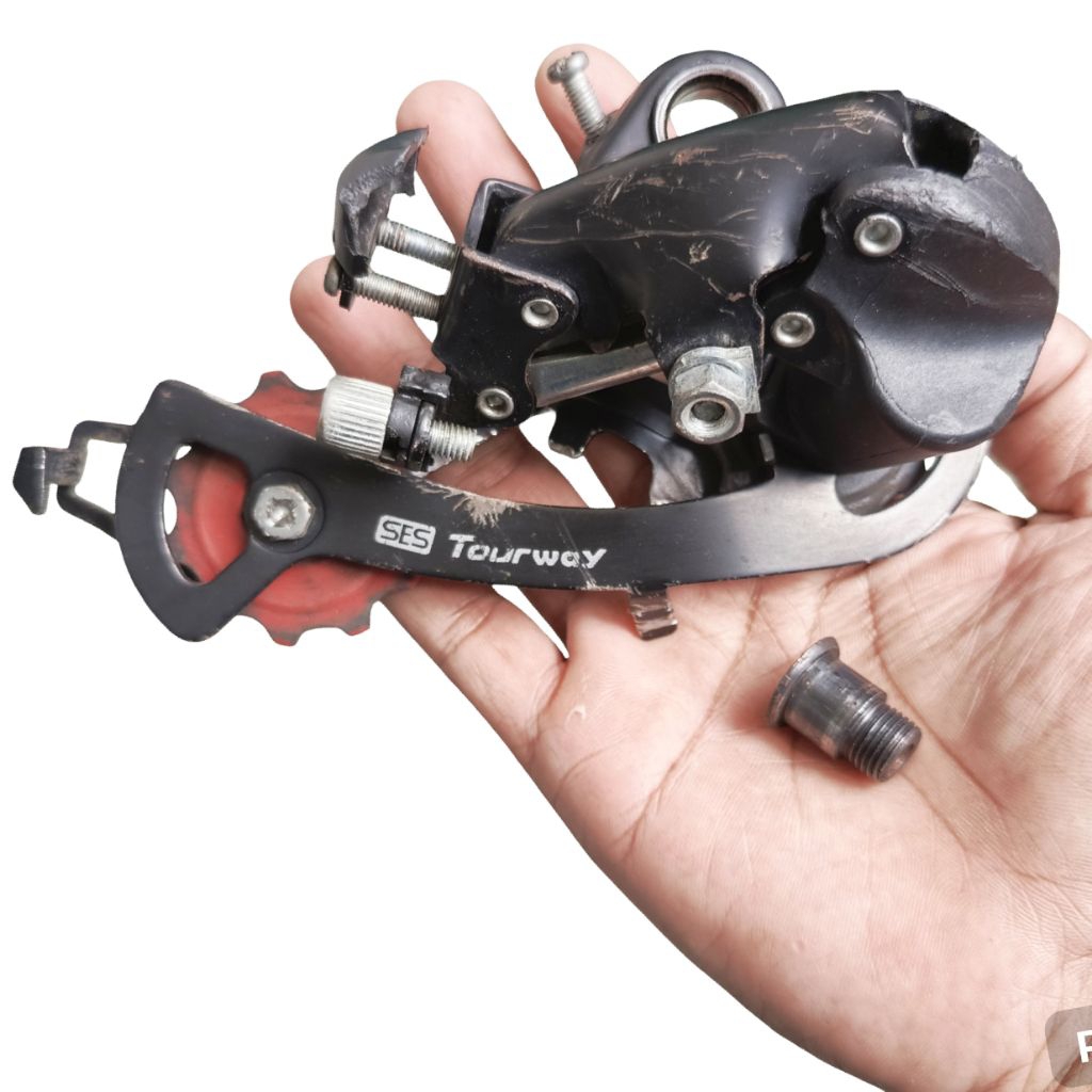 RD shifter Rusak operan gigi sepeda rear derailleur 6 7 speed sifter depan kanan drailer
