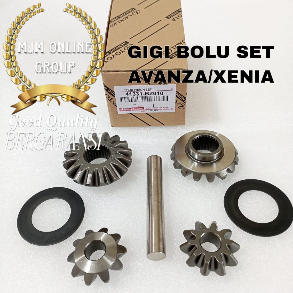 Gigi Bolu Set Pinion Gear Gardan Avanza Xenia Komplit Baru Berkualitas