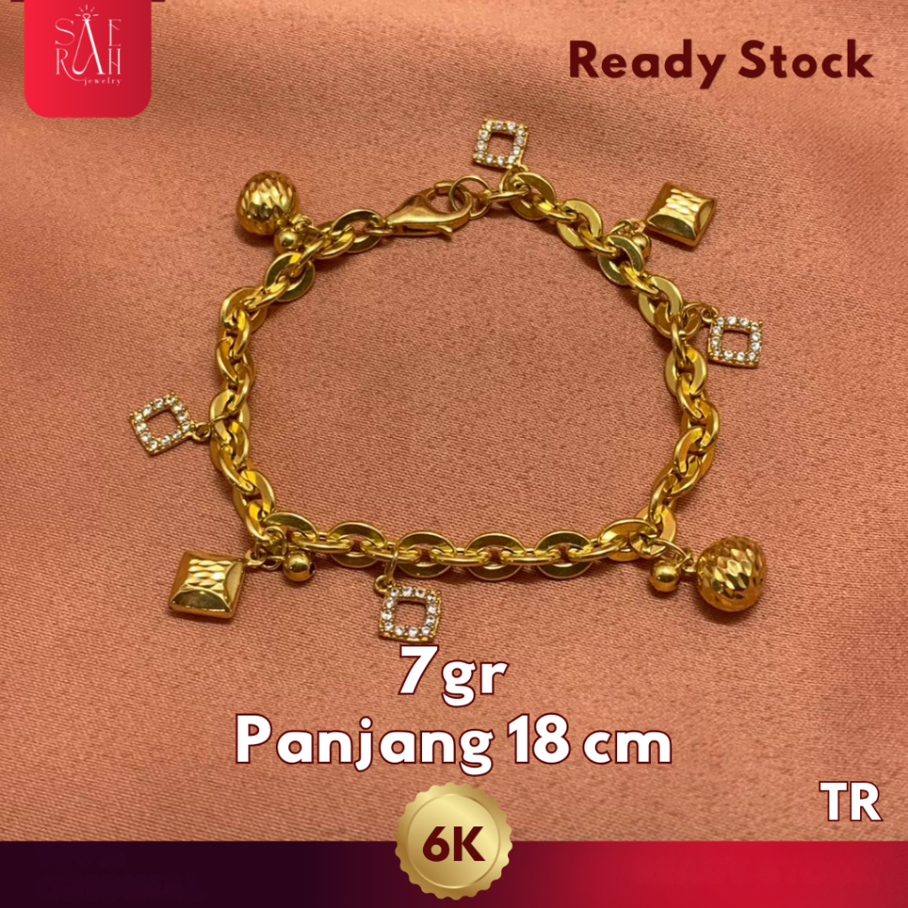 Gelang Emas 6K - Toko Emas Saerah - 7 Gram 238