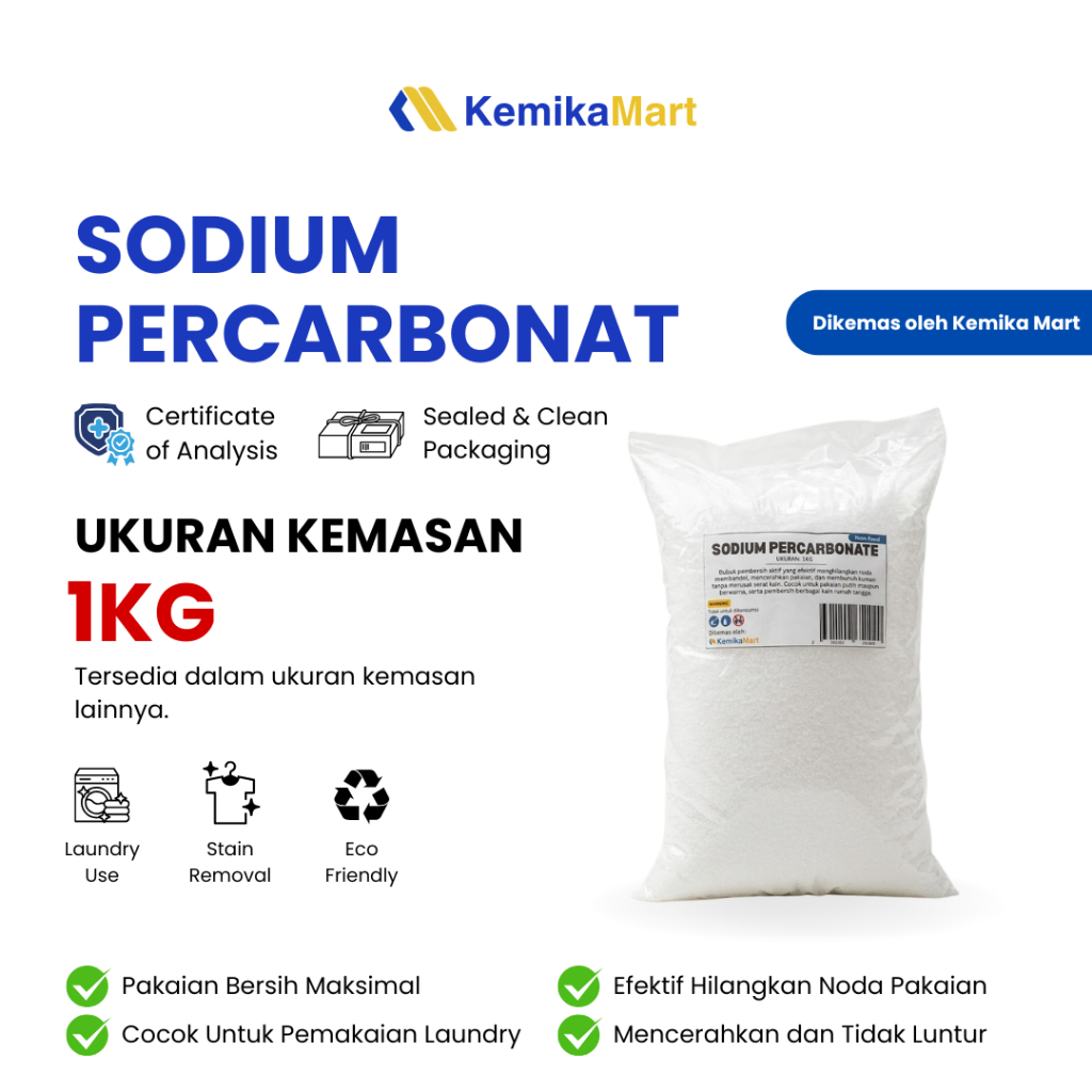 Sodium Percarbonate / Pembersih Noda Pakaian Ampuh / Pemutih Pakaian