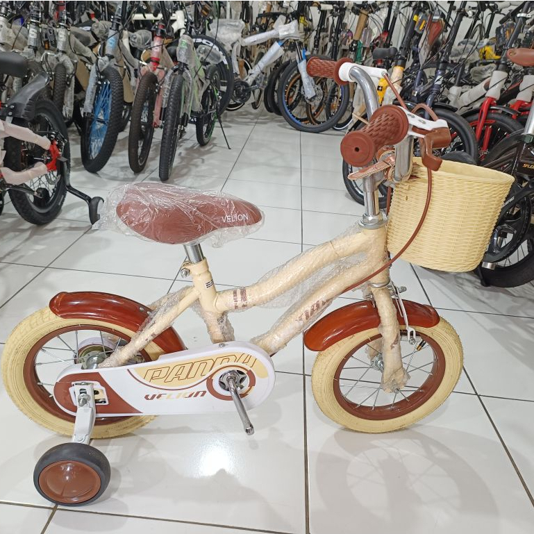 sepeda mini 12,16inc merk velion classic tango ban warna