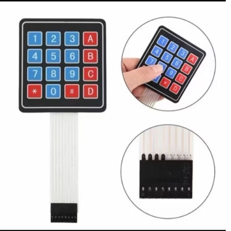 Keypad metrix pom mini digital tombol keypad pom mini