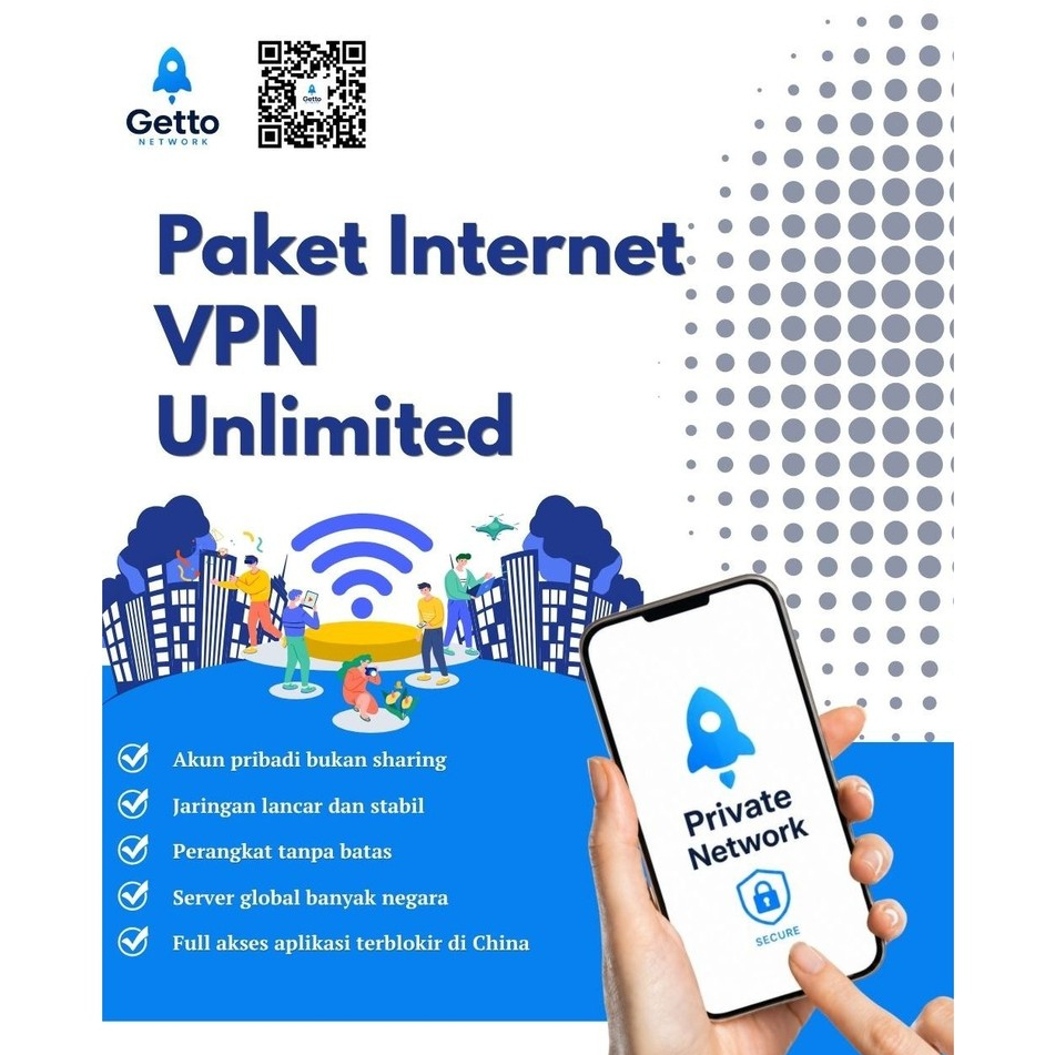 VPN China - UNLIMITED DEVICE - PROXY - PRIVATE NETWORK