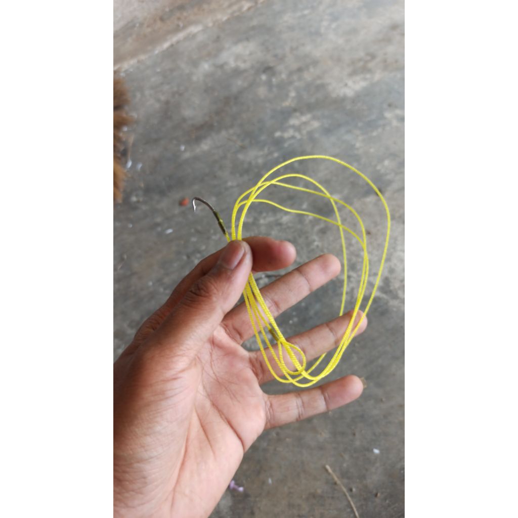Pancing belut Urek belut anti mocel bahan per baja putih