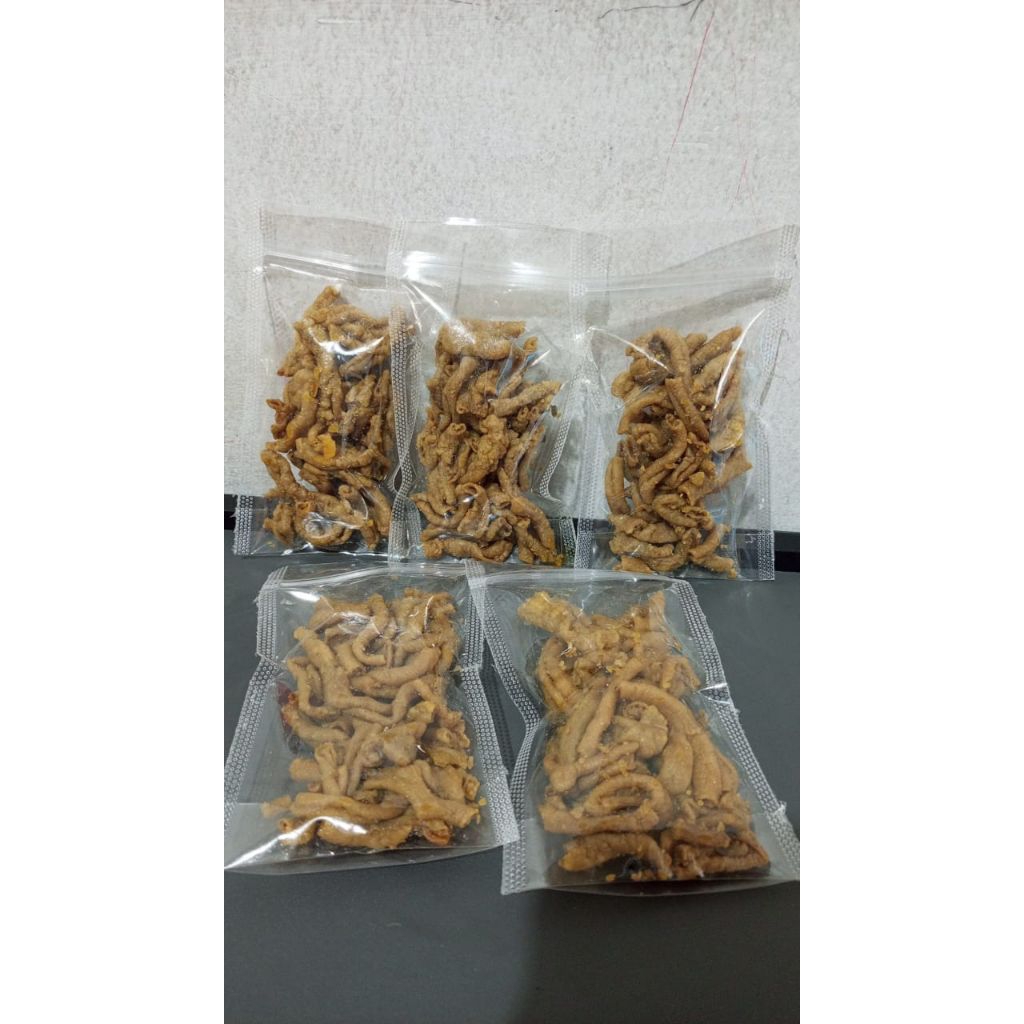 Kripik usus Ayam Crispy 50 Gram - Gurih, Renyah, dan Nikmat