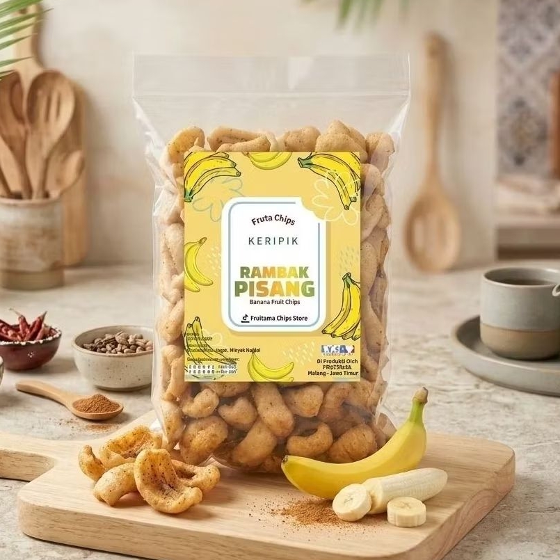 Rambak Pisang Oven Kemasan 250g Kemasan Ekonomis Pisang Oven Produsen