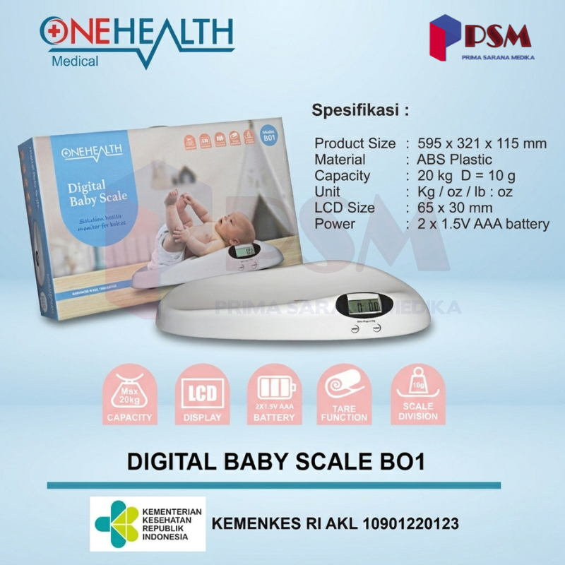 Timbangan Bayi Digital I Timbangan Digital Bayi Serenity