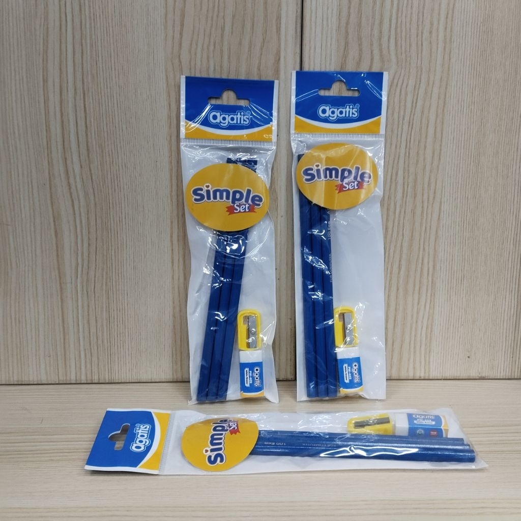 [1 SET] AGATIS ECO KIDS SIMPLE/ PAKET TULIS AGATIS SET-1