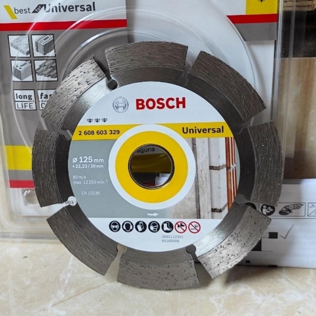 Mata Pisau Gerinda Pemotong keramik poles batu Granite bosch 5 inch mata pemotong keramik Original